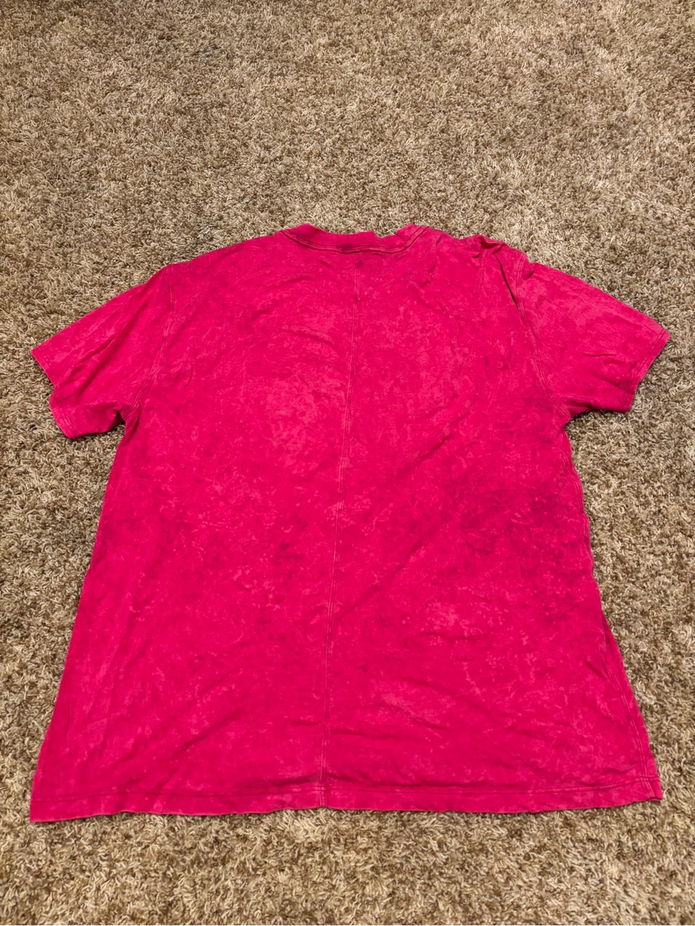 lululemon athletica Hot Pink Short Sleeve Tee